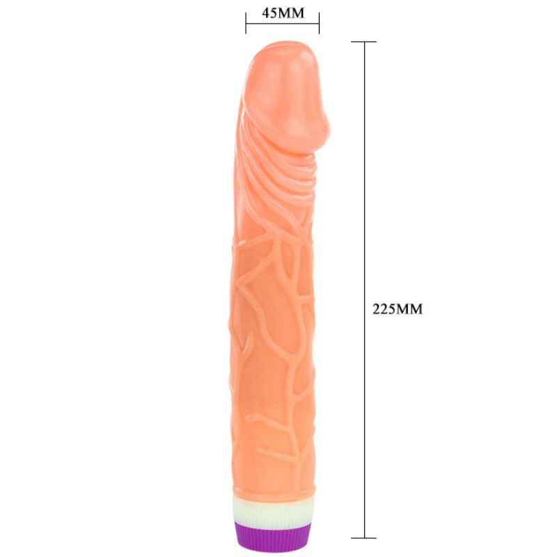 BAILE - WAVES OF PLEASURE REALISTISK VIBRERING 22,5 CM