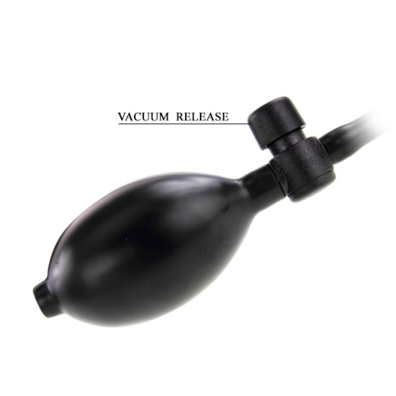 BAILE - REALISTISK VIBRERANDE OCH UPPBLÅSBAR DILDO 18,8 CM
