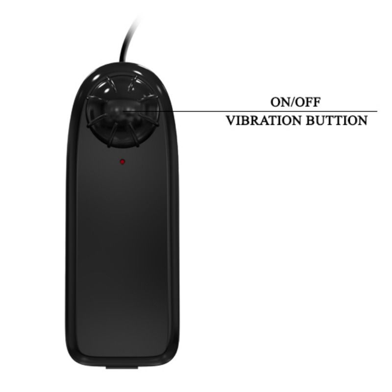 BAILE - REALISTISK VIBRERANDE OCH UPPBLÅSBAR DILDO 18,8 CM