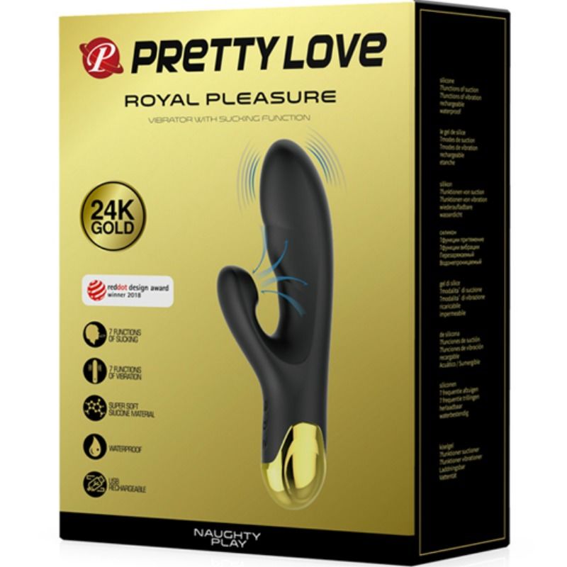 PRETTY LOVE - SMART OCH STYGG LEKVIBRATION OCH STIMULERANDE VÅGOR