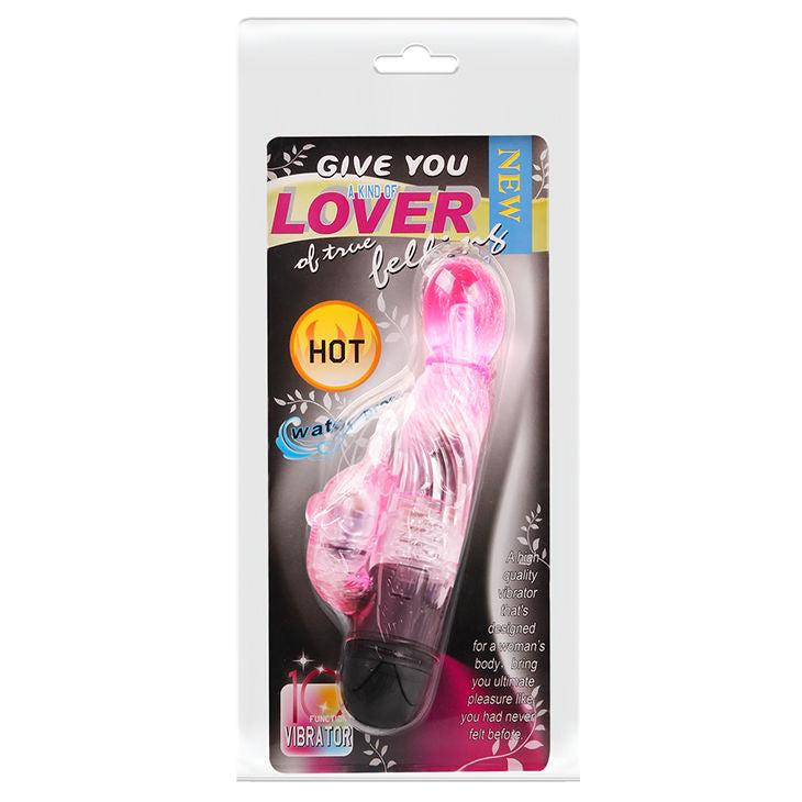 BAILE - GER DIG EN TYP ÄLSKARSVIBRATOR MED ROSA KANIN 10 LÄGEN
