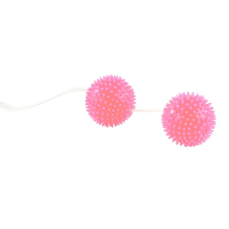 BAILE - DJUPT NÖJE ROSA TEXTURERADE BOLLAR 3,6 CM