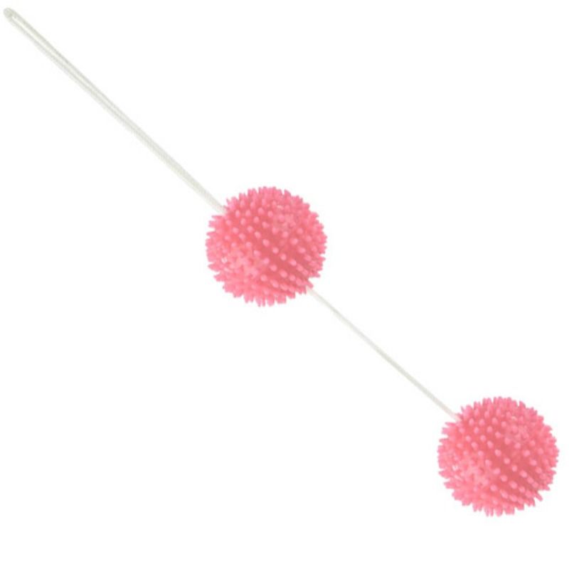 BAILE - DJUPT NÖJE ROSA TEXTURERADE BOLLAR 3,6 CM