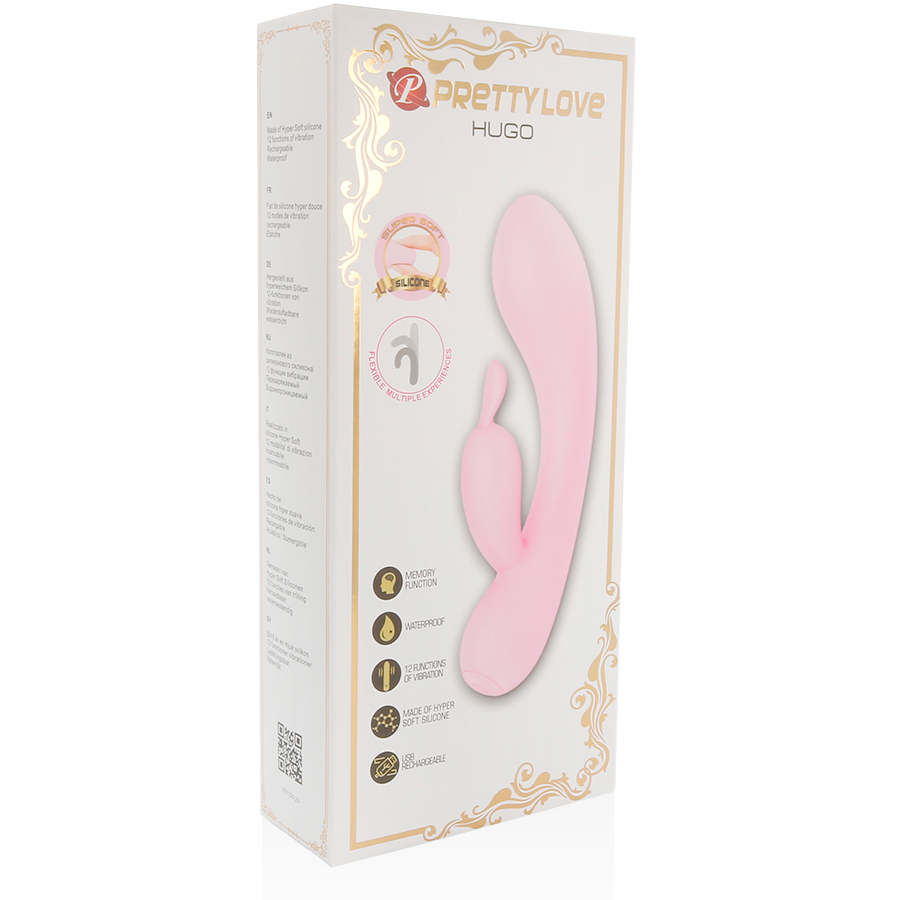 PRETTY LOVE - SMART HUGO KANINVIBRATOR MED ÖRON