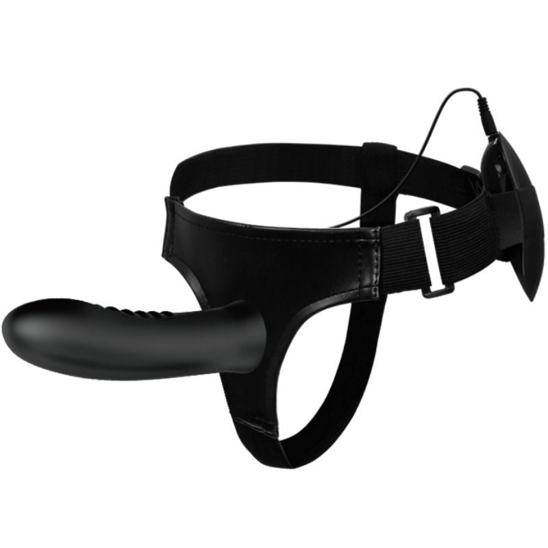 VÄN KÄRLEK - MYRON STRAP-ON MED VIBRATION OCH IHÅLIG DILDO