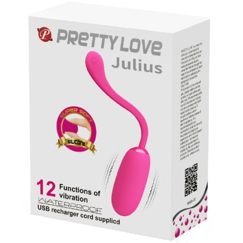 PRETTY LOVE - SMART JULIUS VIBRERANDE ÄGG