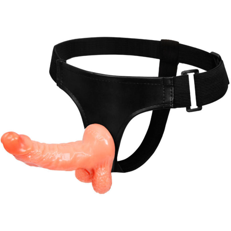 BAILE - SELE MED REALISTISK PENIS OCH ULTRA PASSIONERADE JUSTERBARA TROSOR 15,5 CM