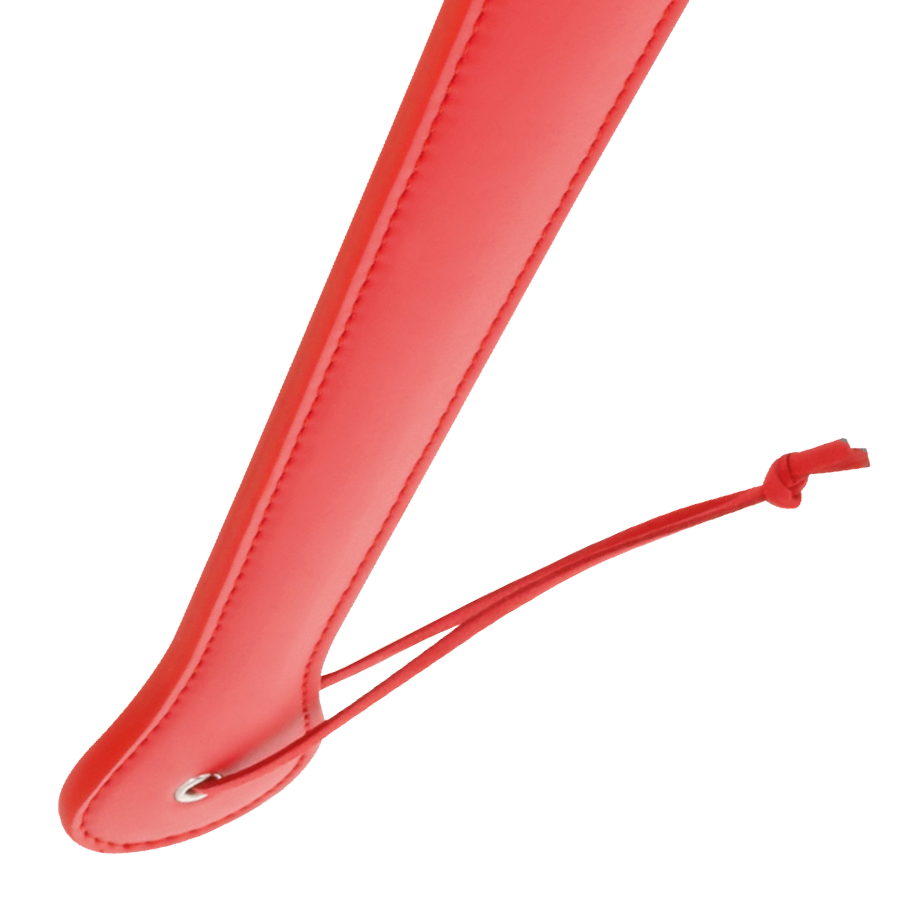 MÖRKRET - RÖD FETISPADDEL 48 CM