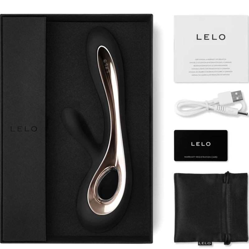 LELO - SORAYA 2 SVART KANINVIBRATOR