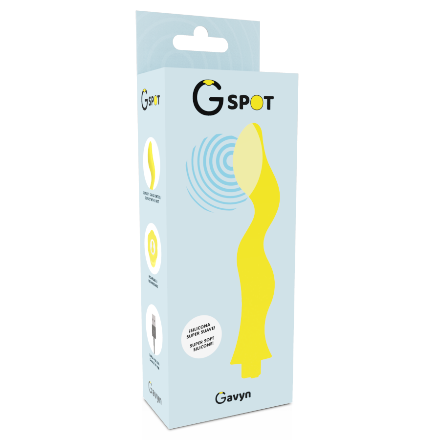 G-PUNKTSVIBRATOR - GAVYN G-PUNKTSVIBRATOR GUL