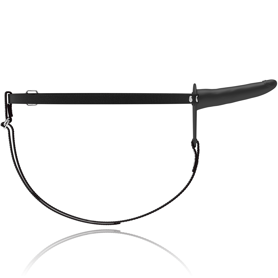 FETISCH UNDERSODIG SELE - SVART SILIKON 15 CM
