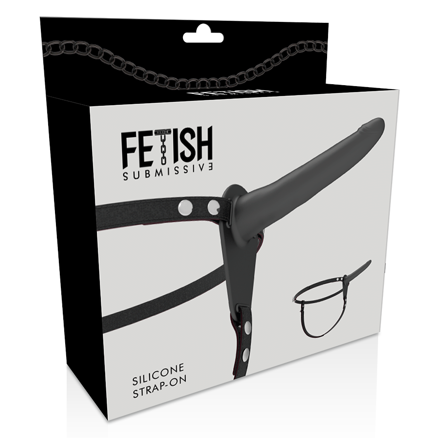 FETISCH UNDERSODIG SELE - SVART SILIKON 15 CM