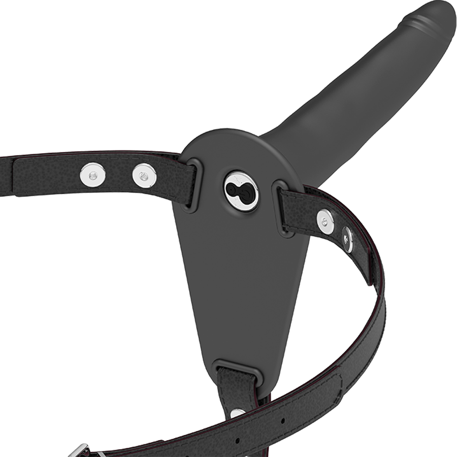 FETISCH UNDERSODIG SELE - SVART SILIKONVIBRATOR 15 CM