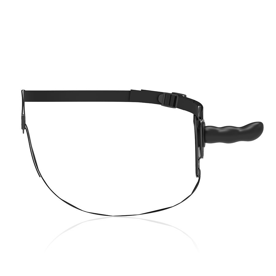 FETISCH UNDERSODIG SELE - SVART SILIKON G-SPOT 16 CM