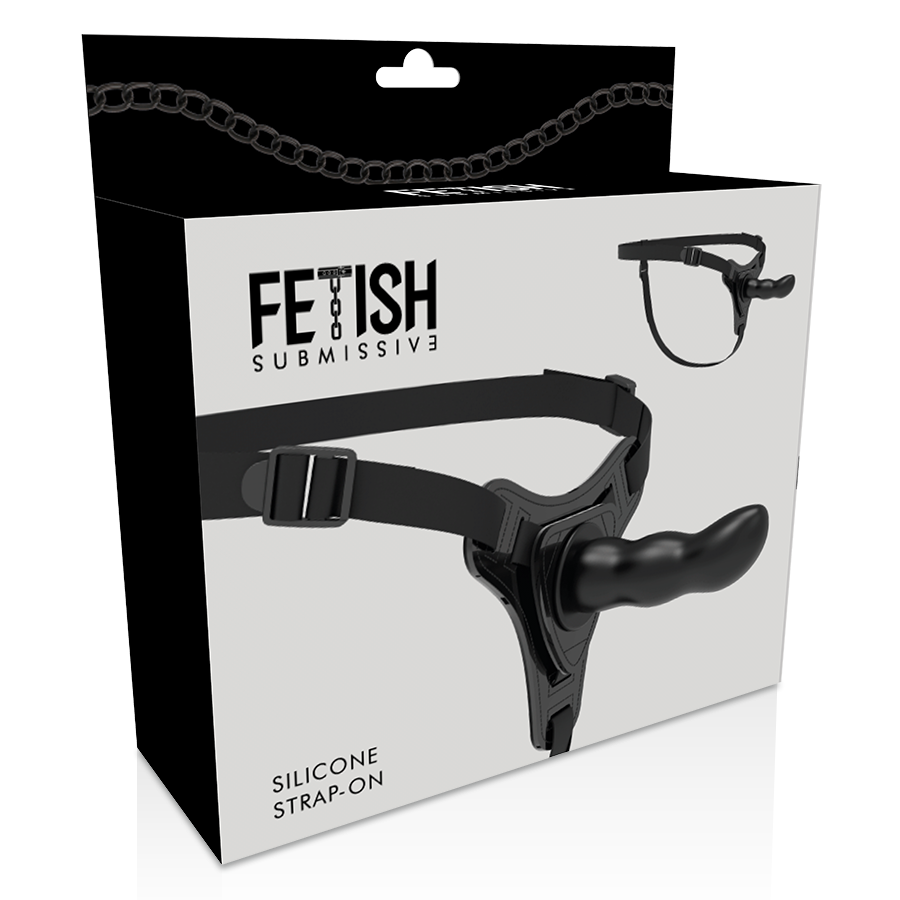 FETISCH UNDERSODIG SELE - SVART SILIKON G-SPOT 16 CM