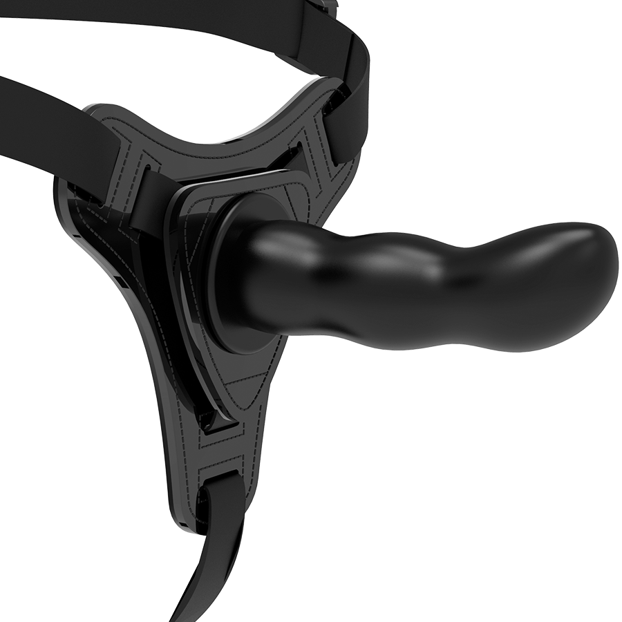 FETISCH UNDERSODIG SELE - SVART SILIKON G-SPOT 16 CM