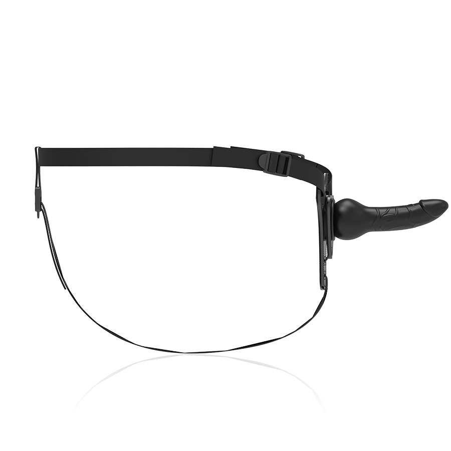 FETISCH UNDERSODIG SELE - SVART SILIKON REALISTISK 16 CM