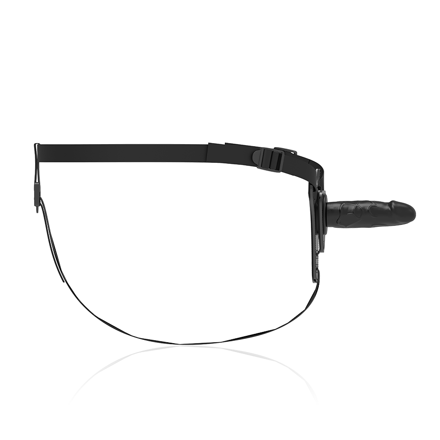 FETISCH UNDERSODIG SELE - REALISTISK SVART SILIKON 15 CM