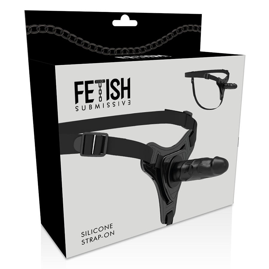 FETISCH UNDERSODIG SELE - REALISTISK SVART SILIKON 15 CM