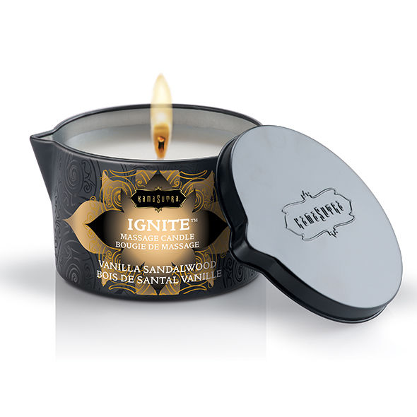 KAMASUTRA - MASSAGELJUS MED VANILJ OCH SANDALTRÄ 170 GR