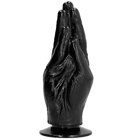 HELT SVART - DILDO FISTING 21 CM