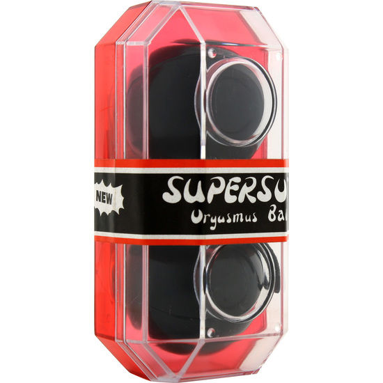 SEVEN CREATIONS - SUPERMJUKA ORGASMISKA BOLLAR SVARTA