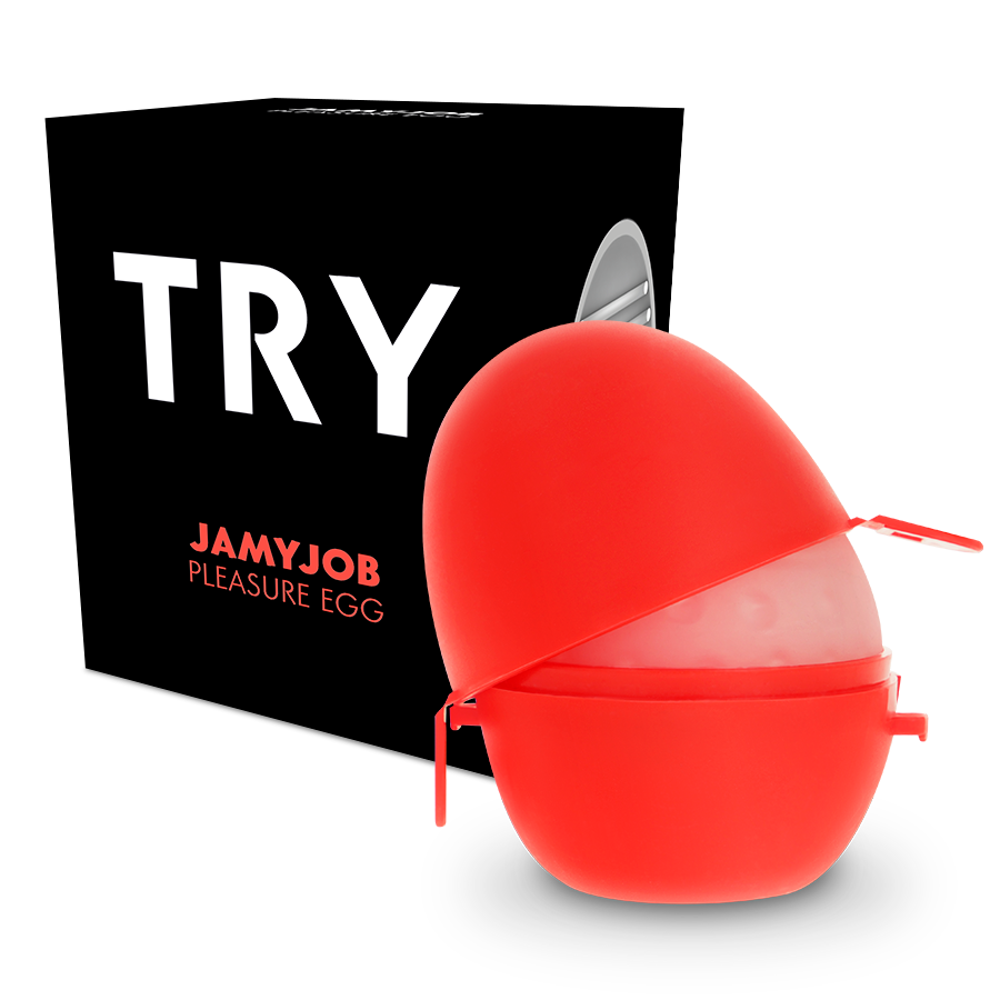 JAMYJOB - ÄGGMASTURBATOR SVART VERSION DISKRET