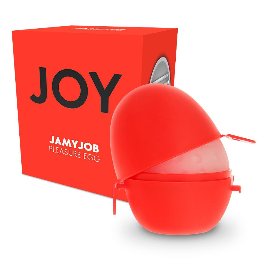 JAMYJOB - ÄGGMASTURBATOR RÖD VERSION DISKRETT