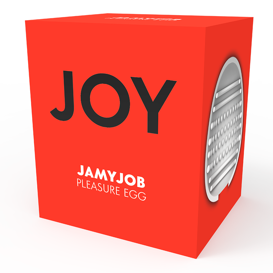 JAMYJOB - ÄGGMASTURBATOR RÖD VERSION DISKRETT