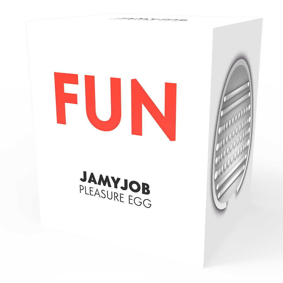 JAMYJOB - ÄGGMASTURBATOR RÖD UTGÅVA DISKRETT