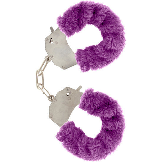 TOYJOY - PÄLSKADE ROLIGA BONDAGE-HANDJOR LILA