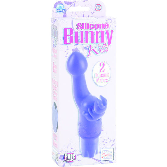 CALEXOTICS - KISS SILIKON KANIN KISS LILA