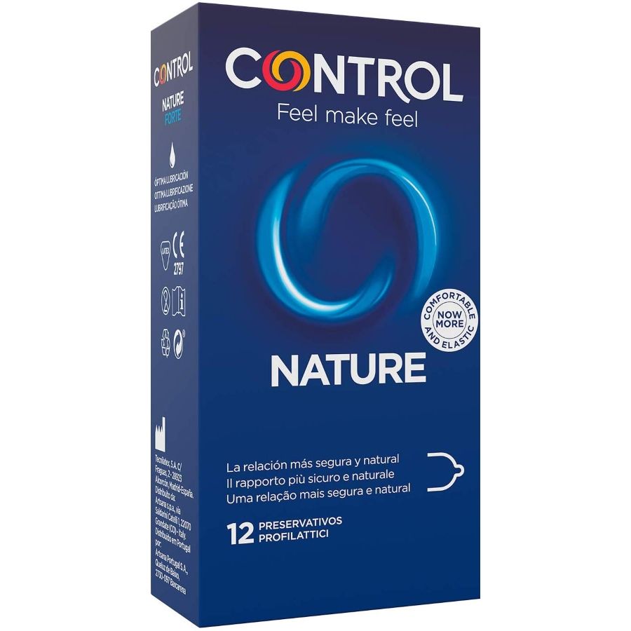 KONTROLL - ADAPTA NATURE KONDOMER 12 ENHETER