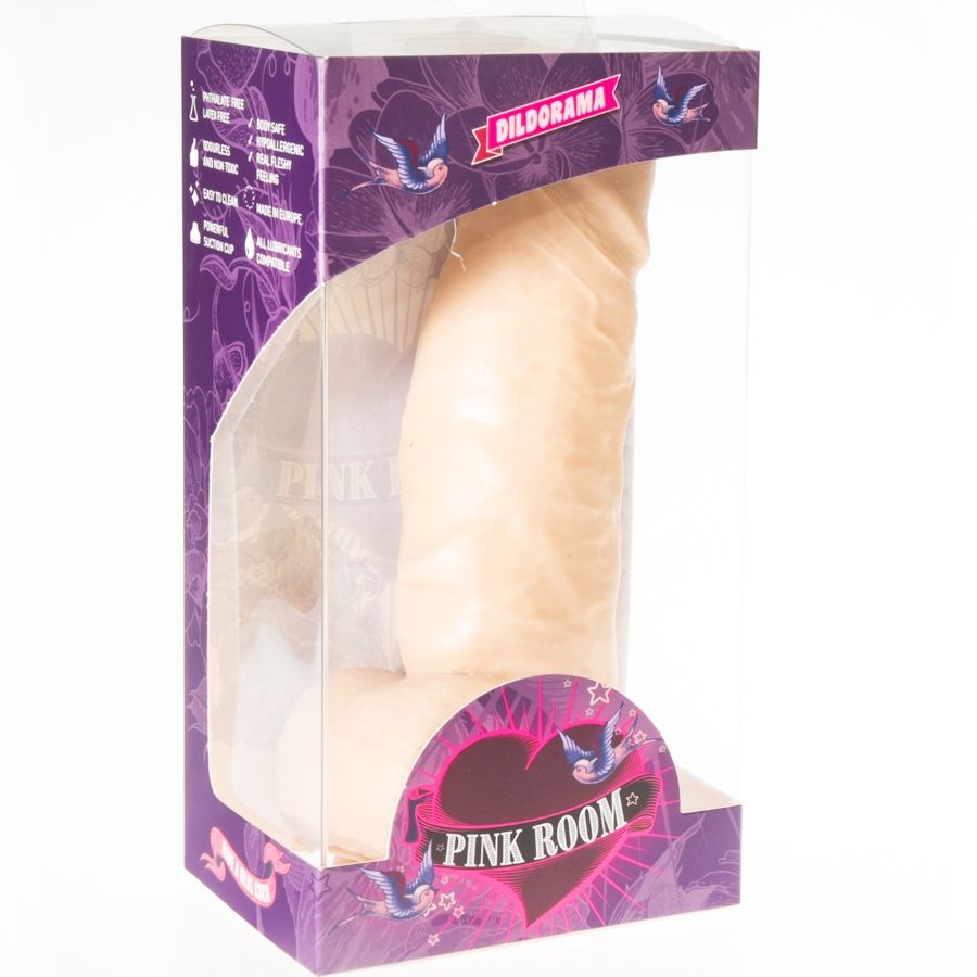 ROSA RUMMET - DAYAN REALISTISK DILDO KÖTT 17 CM