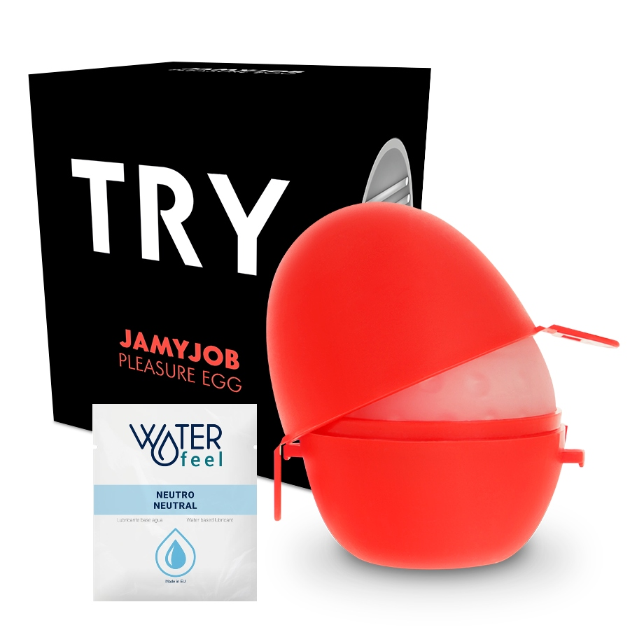 JAMYJOB - ÄGGMASTURBATOR SVART VERSION DISKRET
