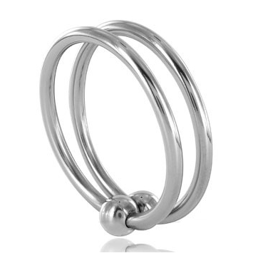 HÅRDMETALL - DUBBEL GLANS RING 32MM