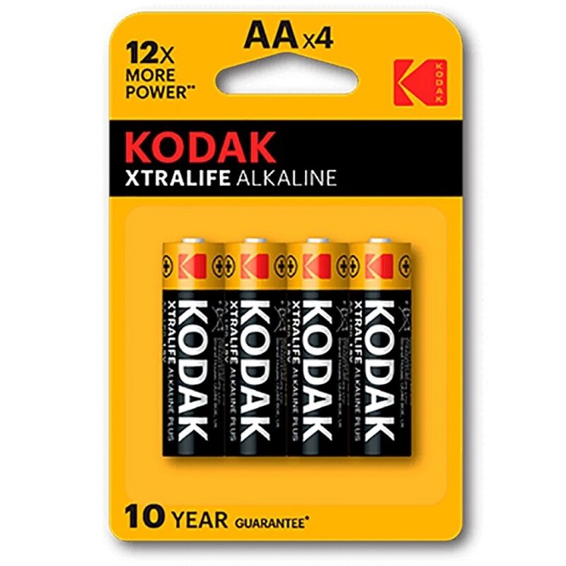 KODAK - XTRALIFE ALKALISKT BATTERI AA LR6 BLISTER * 4