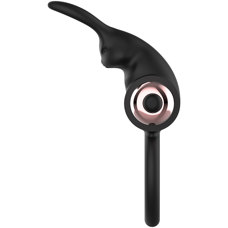 COQUETTE CHIC DESIRE - KUKRING MED VIBRATOR SVART/ GULD