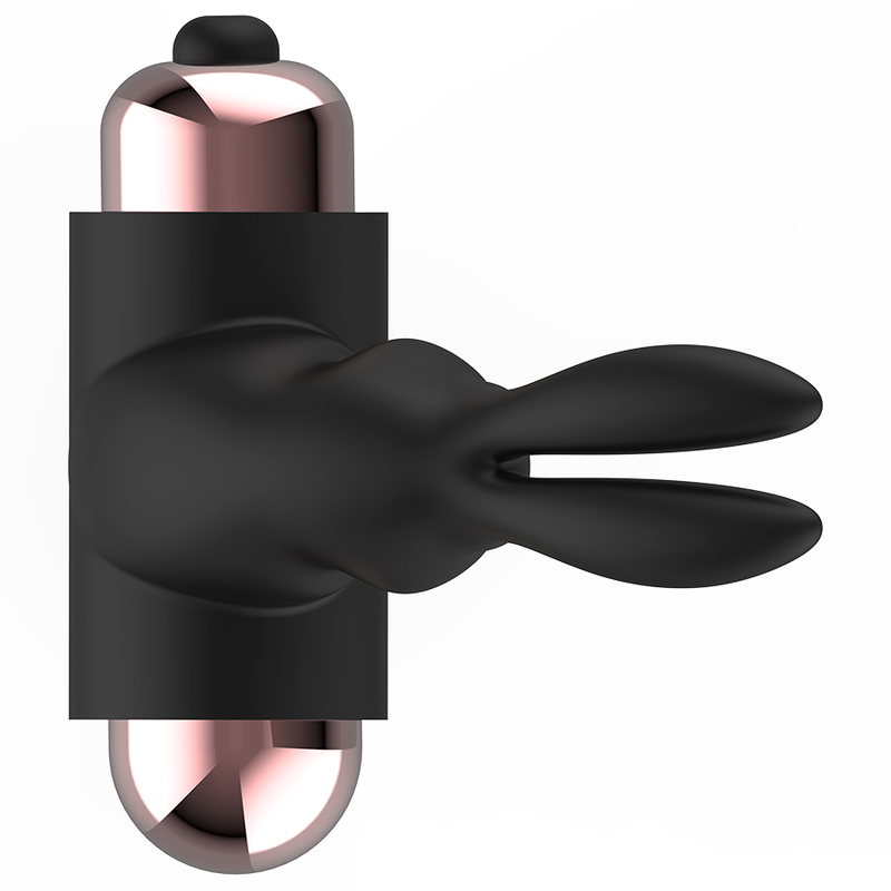 COQUETTE CHIC DESIRE - KUKRING MED VIBRATOR SVART/ GULD