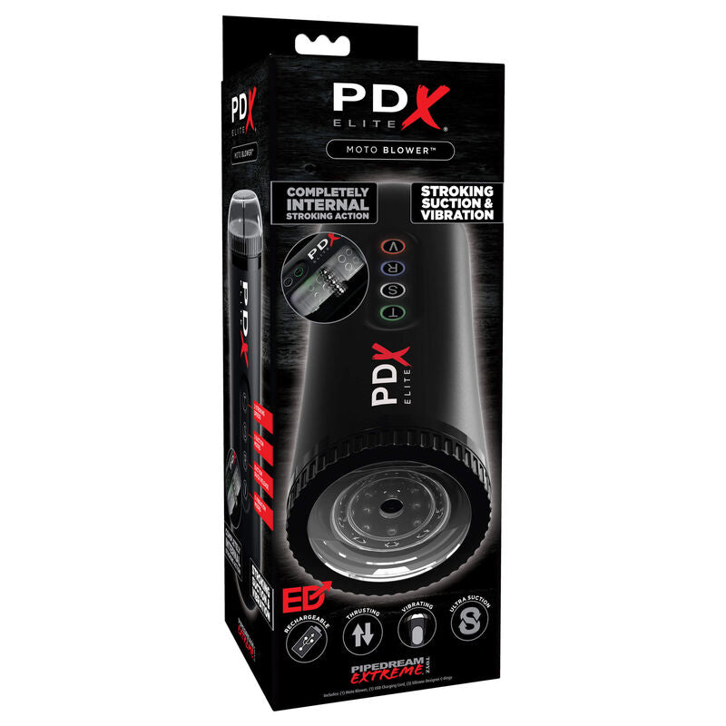 PDX ELITE - MOTO BLOWER AVANSERAD MATURBATOR