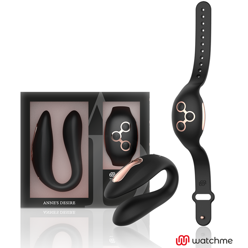 ANNE'S DESIRE - DUAL PLEASURE-TEKNIK MED EN WATCHME SVART/GULD