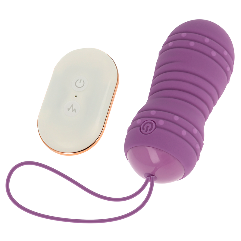 OHMAMA - FJÄRRKONTROLL ROTERANDE ÄGG 7 MÖNSTER LILA