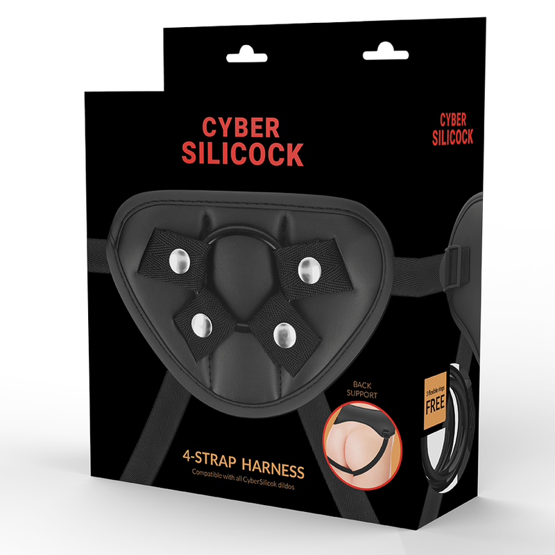 CYBER SILICOCK - STRAP-ON SELE MED 3 RINGAR GRATIS