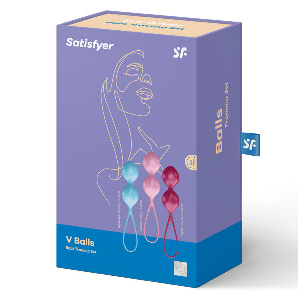 SATISFYER - KÄRLEKSBALLS TRÄNINGSSET 2