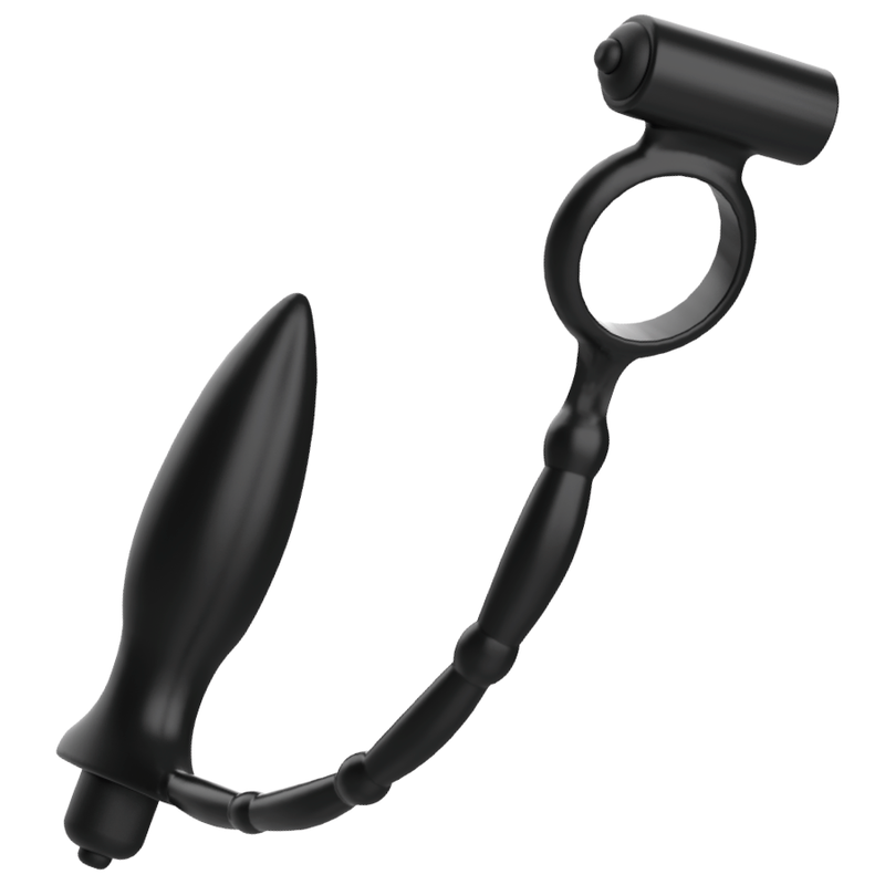BEROENDE LEKSAKER - ANALPLUGG MED VIBRATIONSRING